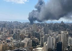 لبنان – نزوح 200 ألف شخص من ضواحي بيروت وتصاعد القتال يفاقم الأزمة الإنسانية