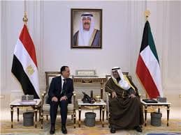 ولى عهد دولة الكويت يستقبل رئيس الوزراء