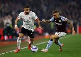 أستون فيلا ضد ليفربول.. محمد صلاح الأكثر مسئولية فى فريق الريدز