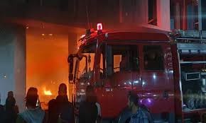 إخماد حريق داخل شقة سكنية فى الهرم دون إصابات