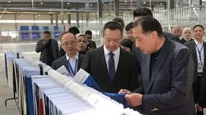 رئيس الوزراء يفتتح مصنع إيجيبت كادى للمنسوجات باستثمارات 100 مليون دولار