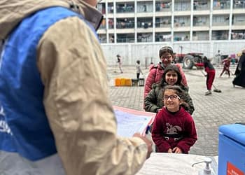 منظمة الصحة العالمية: وقف إطلاق النار مكَّن من تحصين مزيد من الأطفال ضد شلل الأطفال في غزة