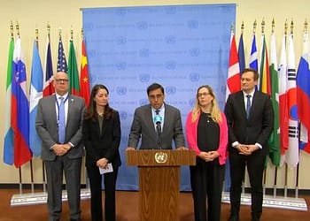 الأعضاء الأوربيون في مجلس الأمن يجددون الدعوة للسماح بتدفق المساعدات الإنسانية إلى غزة