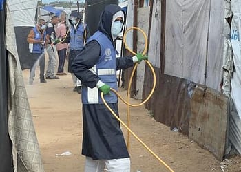 الحشرات والقوارض، خطر آخر يهدد سكان غزة – والأونروا تقوم بحملة لرش المبيدات وسط تفاقم الأزمة