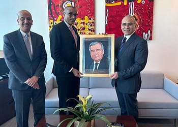 “نجوم في السماء”: الفنان المصري عمرو فهمي ورسالة سلام من الأمم المتحدة