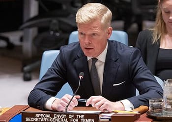 المبعوث الأممي إلى اليمن يدعو إلى التحلي بأقصى درجات ضبط النفس