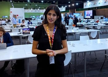 من لبنان إلى العالم: صوت شبابي يدعو للسلام والعدالة من مؤتمر تمويل التنمية