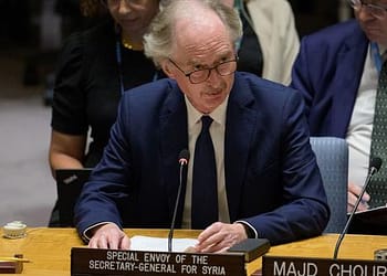 المبعوث الأممي لسوريا: نجاح المرحلة الانتقالية يحتاج مشاركة حقيقية من الجميع وتسويات جريئة