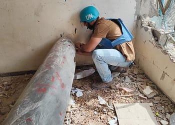 الأمم المتحدة: عملية إزالة الذخائر غير المنفجرة في غزة طويلة وخطيرة والأولوية الآن لرفع الوعي بمخاطرها
