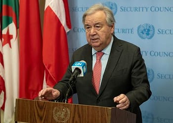 سوريا – الأمين العام يدين الهجوم الإرهابي على مسجد في حمص ويشدد على ضرورة تقديم المسؤولين للعدالة