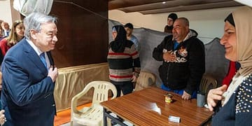 الأمين العام يدعو من لبنان إلى وقف الحرب: نفعل كل ما يمكن لخفض التصعيد فورا