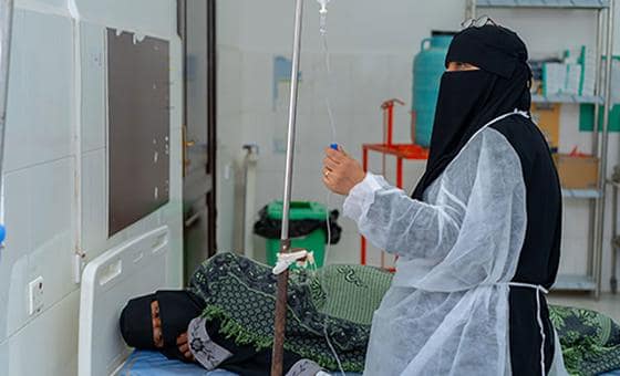 اليمن – المنظمة الدولية للهجرة تقدم إمدادات طبية عاجلة لدعم النظام الصحي