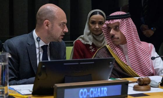 مؤتمر حل الدولتين يستعد لاختتام أعماله في مقر الأمم المتحدة