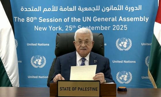 محمود عباس: قطاع غزة جزء لا يتجزأ من فلسطين، ولن يكون لحماس دور في الحكم، ولا نريد دولة مسلحة