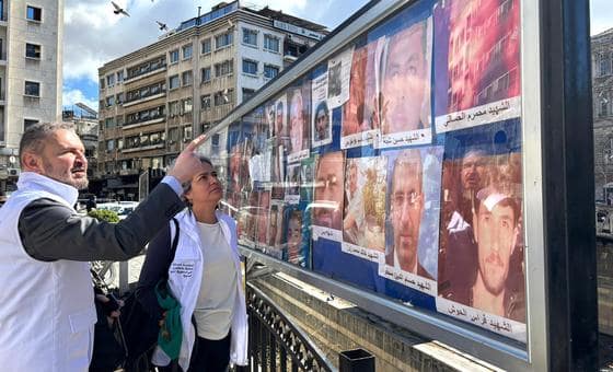 مسؤولة أممية: توضيح مصير المفقودين حجر الزاوية في مسيرة سوريا نحو العدالة والمصالحة والإصلاح