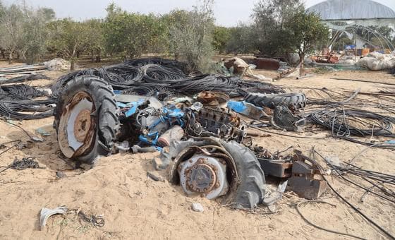 غزة – تضرر نحو 87% من الأراضي الزراعية، ووقف إطلاق النار “فرصة” لإعادة التأهيل