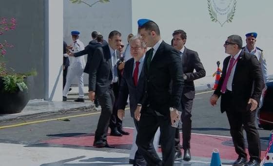 من شرم الشيخ، الأمين العام يرحب باستمرار وقف إطلاق النار في غزة