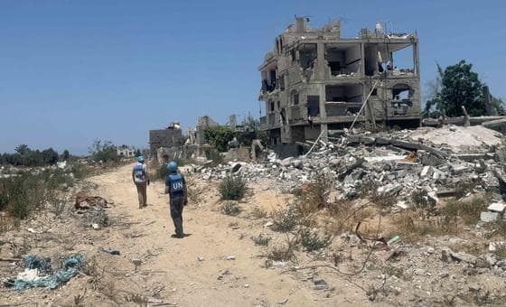 الأمم المتحدة: مخاطر الذخائر غير المنفجرة في غزة تزداد بعد وقف إطلاق النار وهناك تضامن حقيقي للتصدي لها