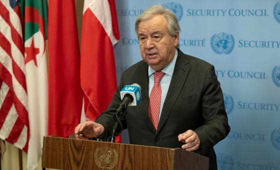 سوريا – الأمين العام يدين الهجوم الإرهابي على مسجد في حمص ويشدد على ضرورة تقديم المسؤولين للعدالة