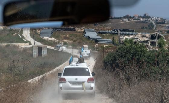 اليونيفيل: إطلاق نار من دبابة إسرائيلية على دورية لحفظة السلام