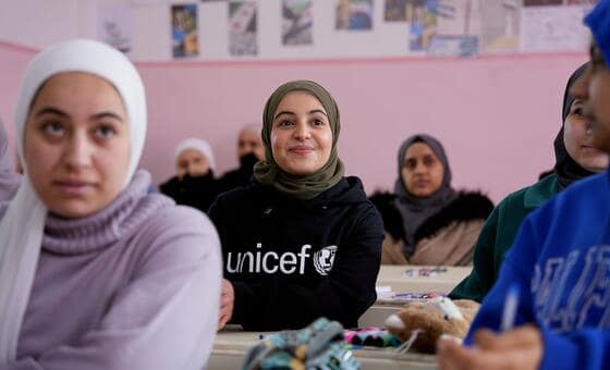 مزون المليحان، سفيرة النوايا الحسنة لليونيسف: أطفال سوريا يستحقون الأمان والتعليم والحلم