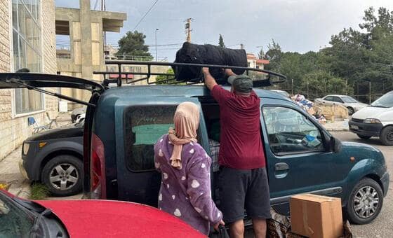 لبنان – نزوح جديد وأوامر إسرائيلية بالإخلاء وتقارير عن سقوط قتلى