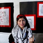 وجوه غابت وديار دُمرت – طالبات في غزة يوثقن آلام الحرب بالرسم