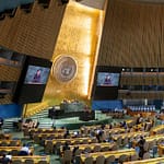 الجمعية العامة تبحث استخدام الفيتو ضد مشروع قرار بشأن غزة، وسفراء يرحبون بخطة جديدة للسلام