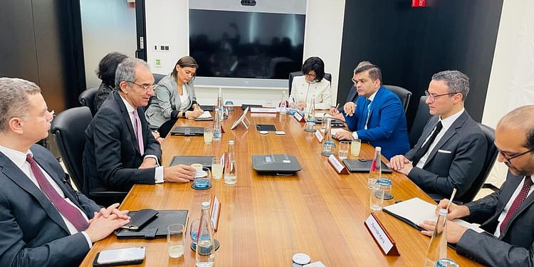  وزير الاتصالات يلتقى مع عدد من الشركات الهندية المتخصصة فى مجالات الاتصالات وتكنولوجيا المعلومات