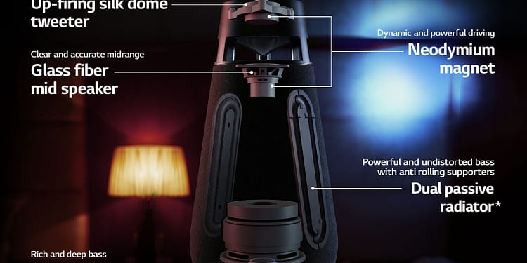 إل جي مصر تطلق مجموعة مكبرات الصوت الجديدة الخاصة بها 2023